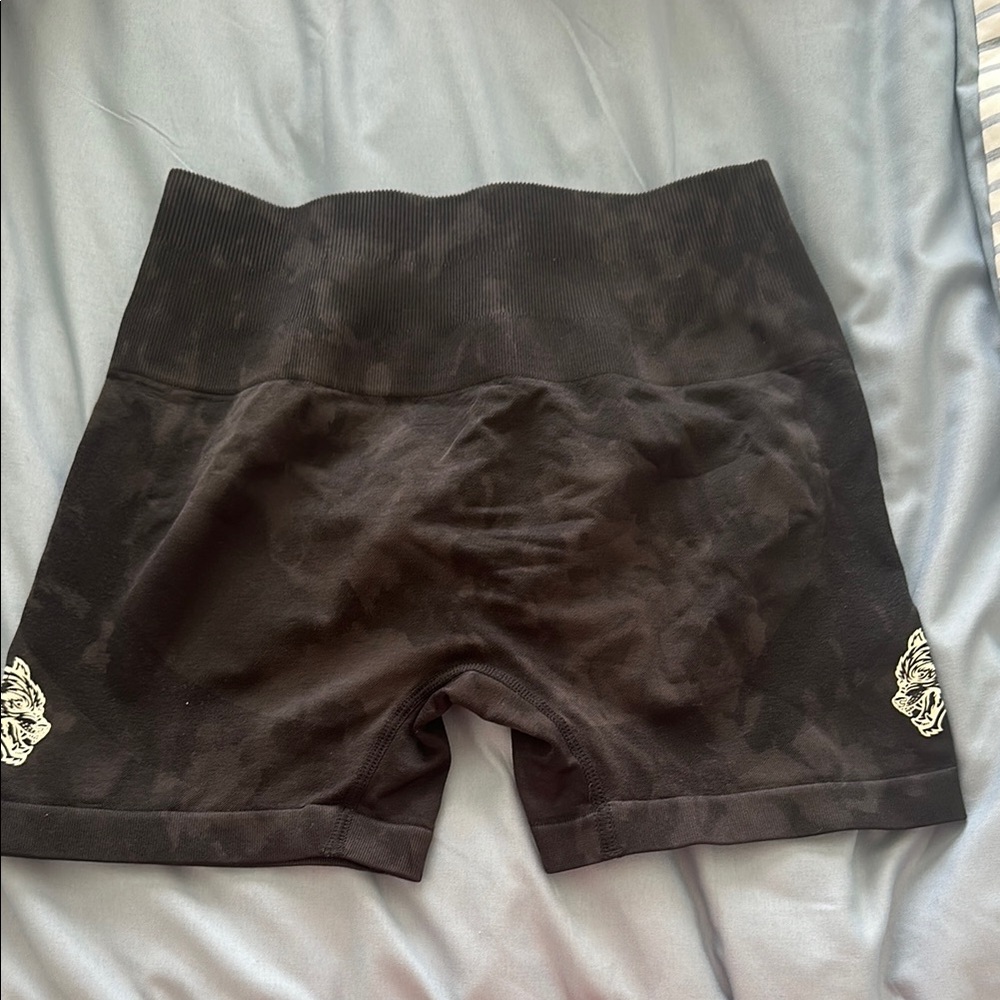 Darc Sport Black Bike Shorts with High Waistband